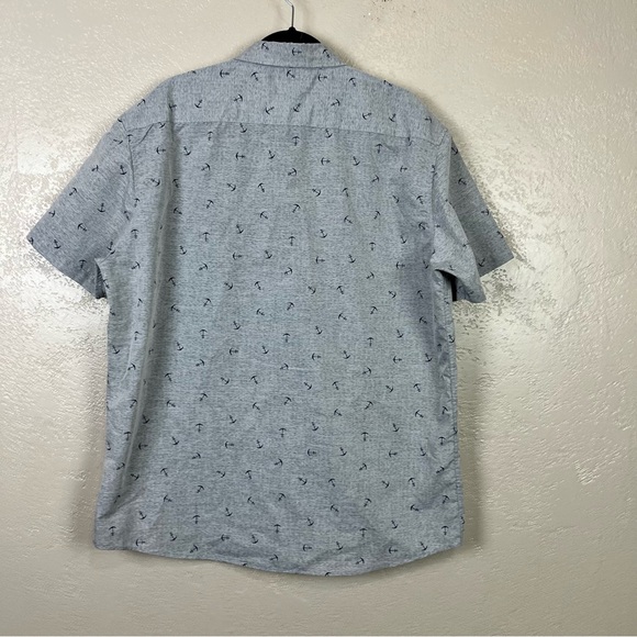 5 for $30 Molokai Surf Co Shirt Mens XXL Gray Shortsleeve Button Up Casual - Picture 4 of 13